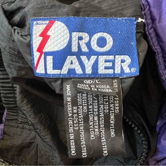 Vtg Reversible Kansas State Wildcats KSU NCAA 90’s Pro Player Puffer Jacket L - Picture 14 of 15